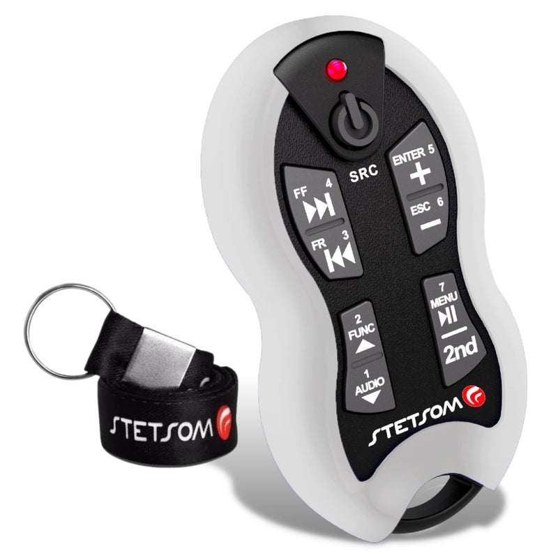 Stetsom SX2 - Universal Remote Control, Infrared, Long Range (1640 ft), 16 Functions, Learning Mode, Compatible with Car Audio Head Units, Home Devices and Video Equipment - Image 5